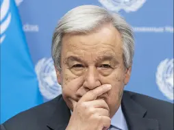 以色列外交部宣布已禁止联合国秘书长古特雷斯入境