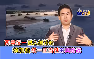王炳忠：两岸统一进入倒计时 须加强统一正当性的舆论战