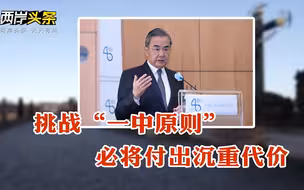 王毅回应捷克参议长窜访台湾 美卫生部长遭爆赴台为把美猪卖台