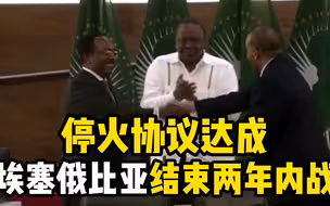 埃塞俄比亚结束两年内战！提格雷地区交战双方达成停火协议