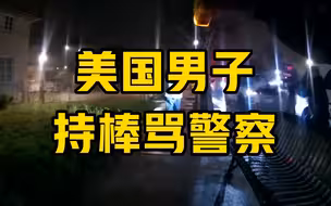 美国男子持棒骂警察是“猪”被击毙