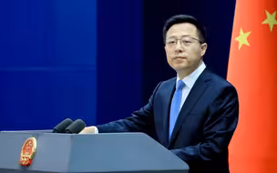 赵立坚说美式霸权让人不能呼吸