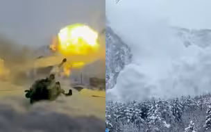 未雨绸缪！俄罗斯用大炮制造人工雪崩