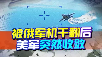 被俄军机干翻后，美军突然收敛，只听得懂拳头，中国最受益