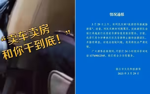 “卖车卖房和你干到底！” 一导游放狠话威胁游客 丽江市文旅局通报
