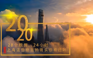 28个数据，24小时，上海这些绝美的镜头你看过吗
