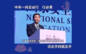 骆惠宁：中央一向言必行，行必果，该出手时就出手