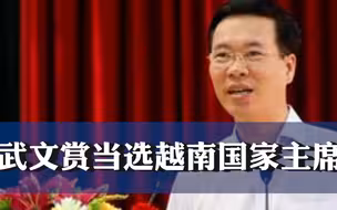 武文赏当选越南国家主席