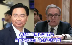 美台加紧勾连动作多，台媒却担忧：惊吓多于惊喜