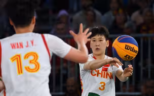 中国三人女篮晋级世界杯四强！
