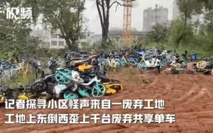 瘆得慌！废弃共享单车传出可怕求救声