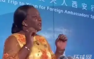 加蓬驻华大使夫人唱《没有共产党就没有新中国》：我唱这个歌就是想表达我认可歌中所唱的
