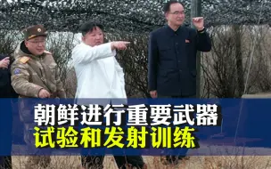 向敌人发出核危机警告！朝鲜连续三天进行重要武器试验和发射训练