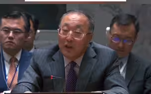 中国常驻联合国代表当场回应以色列不满