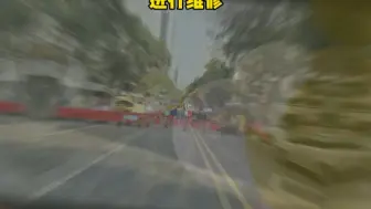 2月14日广州建设6马路爆水管，现场围蔽施工，请车辆绕道