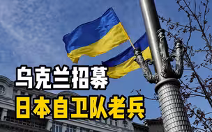 乌克兰招募日本自卫队老兵，日本外相：不要参加