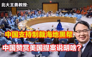 中国支持安理会制裁海地黑帮，中国赞赏美国提案说明啥？