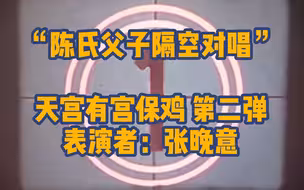 张晚意于和伟隔空对唱宫保鸡