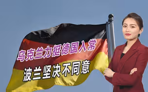 力挺德国入常，乌克兰这回却踢了铁板：波兰坚决不同意