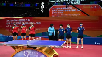 成都世乒赛“中国女团”3-0完胜匈牙利 顺利晋级8强