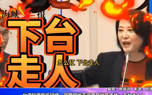 台湾缺蛋导致社会不安，王鸿薇怒斥民进党农业官员：下台走人