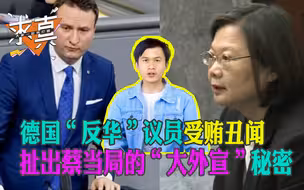 德国“反华”议员受贿丑闻 扯出民进党当局的“大外宣”秘密
