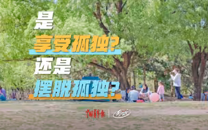 是享受孤独还是摆脱孤独？｜参数