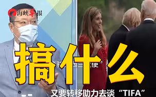 台湾当局搞不到疫苗，又想转移注意力去跟美国谈TIFA了？