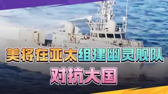 美将在亚太组建幽灵舰队对抗某大国？认清现实，中国要做好应对