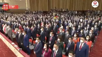 庆祝香港回归祖国25周年大会举行 现场奏唱国歌