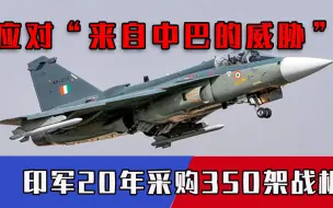 又拿中巴当挡箭牌！印度做出危险动作：20年内再购350架战机