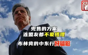 再访中东兜售“暂时停火”方案 布林肯白跑一趟