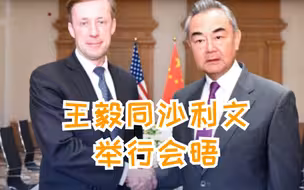 王毅同美国总统国家安全事务助理沙利文举行会晤