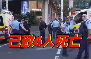 悉尼一购物中心持刀行凶事件已致6人死亡