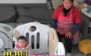 姥姥和9个月外孙女神同步看偶像言情剧，妈妈：姥姥喜欢追剧可能是看到了帅哥