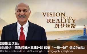 巴基斯坦议员：美欧模仿中国先后推出基建计划 印证“一带一路”倡议的成功
