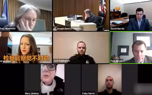 家暴案线上开庭 因被害女一个小动作，检察官看出端倪救其一命