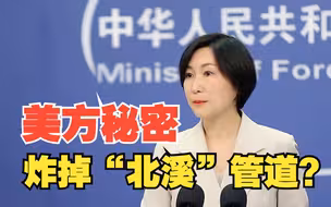 美记者爆料美方秘密炸掉“北溪”管道，外交部回应