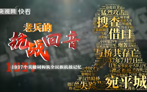 铭记历史：1937个关键词构筑全民族抗战记忆