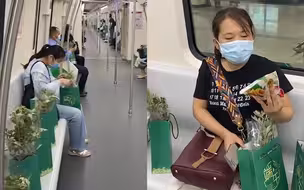 河南郑州地铁现神秘端午礼盒 市民：作为上班族收到礼物很暖心