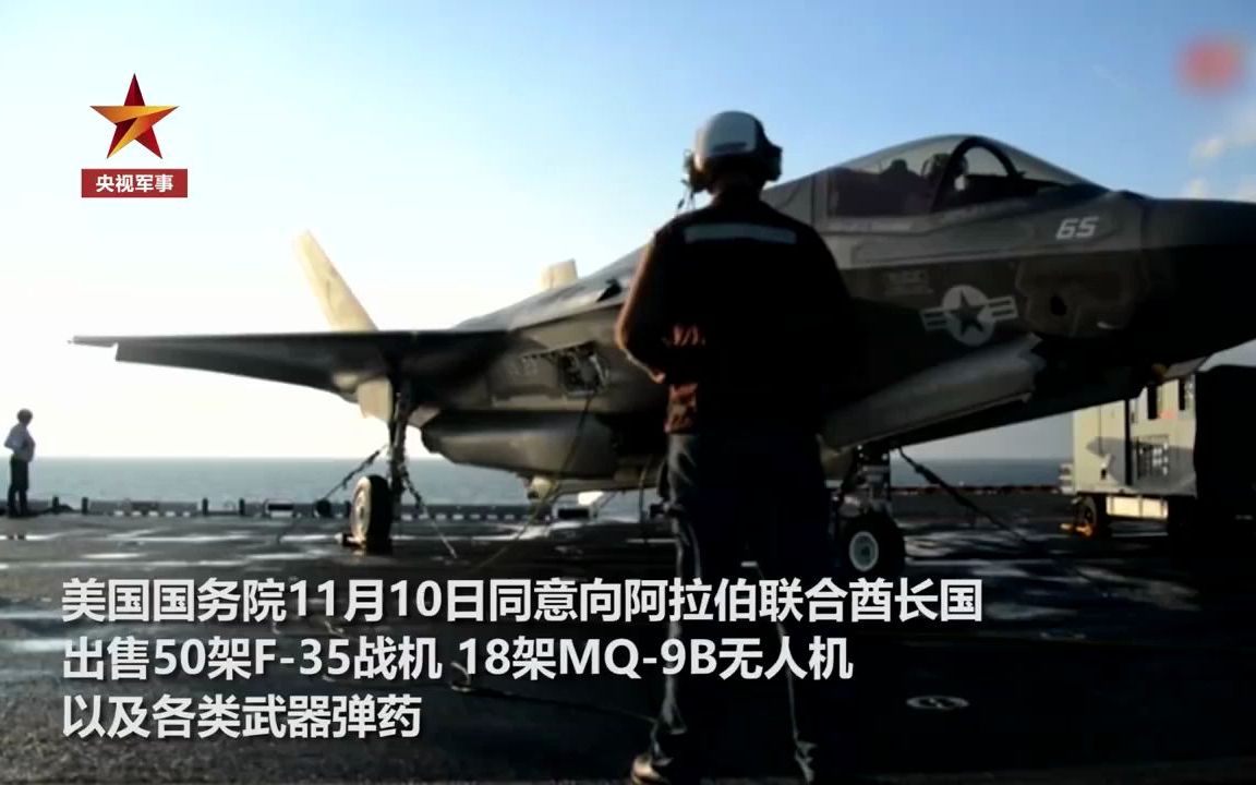 美国务院同意向阿联酋出售50架F-35