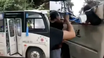 重庆奉节县一中巴车遭意外落石砸中致6人遇难 9名乘客转医院救治