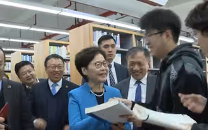 香港特别行政区前任行政长官林郑月娥到访上海交大