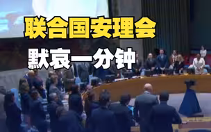 联合国安理会为新一轮巴以冲突中丧生的平民等默哀