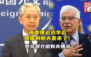 博雷利将访华 外交部介绍有关情况