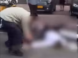 河南大风吹倒路灯，砸中一骑车路人，官方：被砸路人已身亡