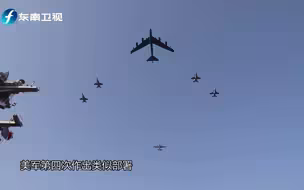 美军航母核潜艇与轰炸机对伊朗进行军事施压