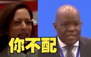 美国副总统哈里斯访问非洲之际，这段视频在社交媒体上被疯狂点赞
