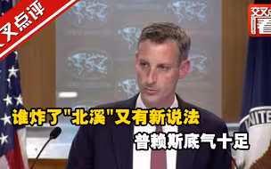 谁炸了“北溪”又有新说法 普赖斯底气十足