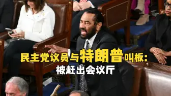 民主党议员与特朗普叫板：被赶出会议厅